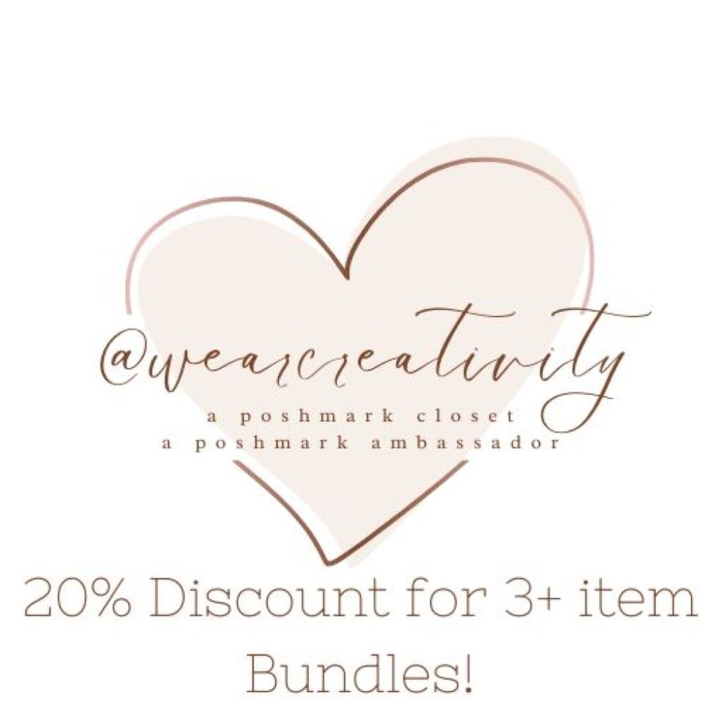 Bundle 3 or more items, get an automatic 20% discount!